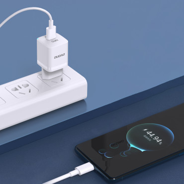Carregador de rede GAN 33W PPS USB-C USB-A