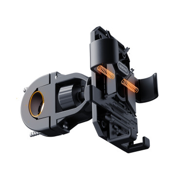 Motorcycle bicycle holder for black steering wheel