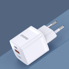 GAN 33W Netwerklader PPS USB-C USB-A White