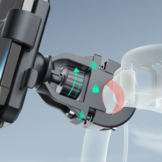 Motorcykel cykelholder til sort rat