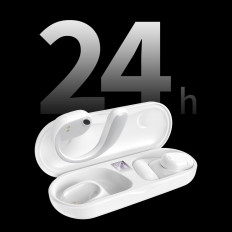 Brezžične slušalke Bluetooth Bela