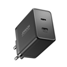 Rask ACC med 40W 2X USB-C QC PD Black