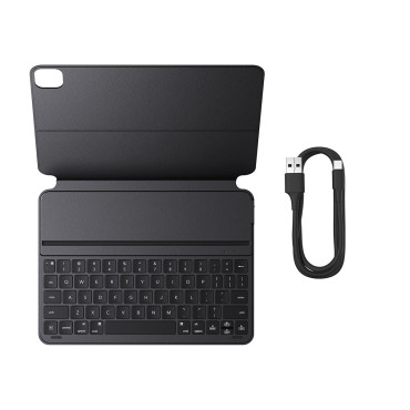 Case ar tastatūru iPad Pro 12.9 '' 2019-2022 + USB-C kabelis Brilliance sērija Black
