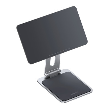 Skladací hostabný hostabný stojan tablet stánok 12.9 '' šedá
