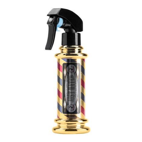 Pulverizador ACTIVESHOP A-12 Gold 300ml para Barbearia e Cabeleireiro