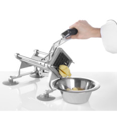 Manueller Slicer für Kartoffelpommes mit 4 Klingen - Hendi 630402