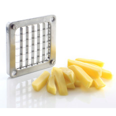 Handmatige snijmachine voor aardappelbellen met 4 messen - Hendi 630402