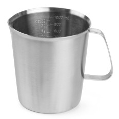 Scoop za kuhinjo z lestvico iz nerjavnega jekla 1 l - Hendi 516201