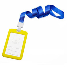 En sag for en gul tape identifikator