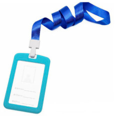 Case for the ID with a leash tape of light blue