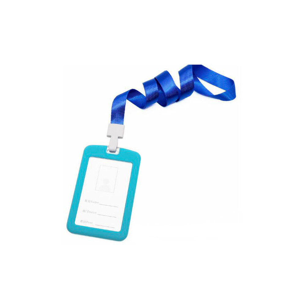 Cas pour l'ID avec une cassette de laisse de bleu clair