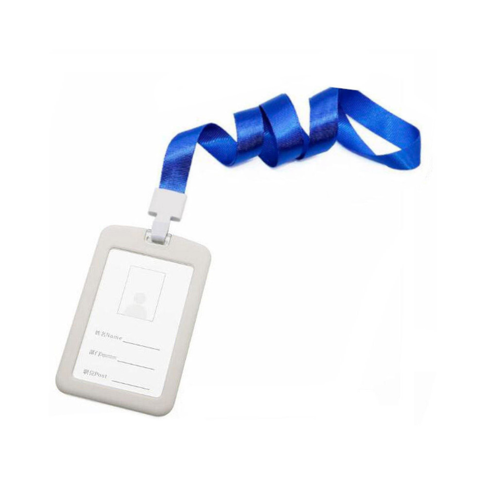 Cas pour l'identifiant avec une bande de honte gris honte