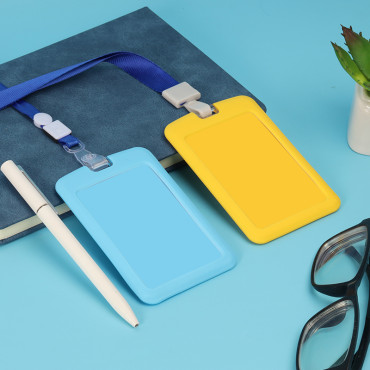 Case for the identifier with a blue tape