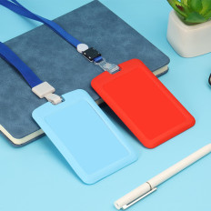 Case voor de identifier met een blauwe tape