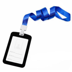 Case for the ID with a leash tape black
