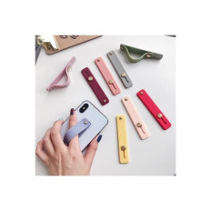 Self-adhesive handle for your finger with purple slider