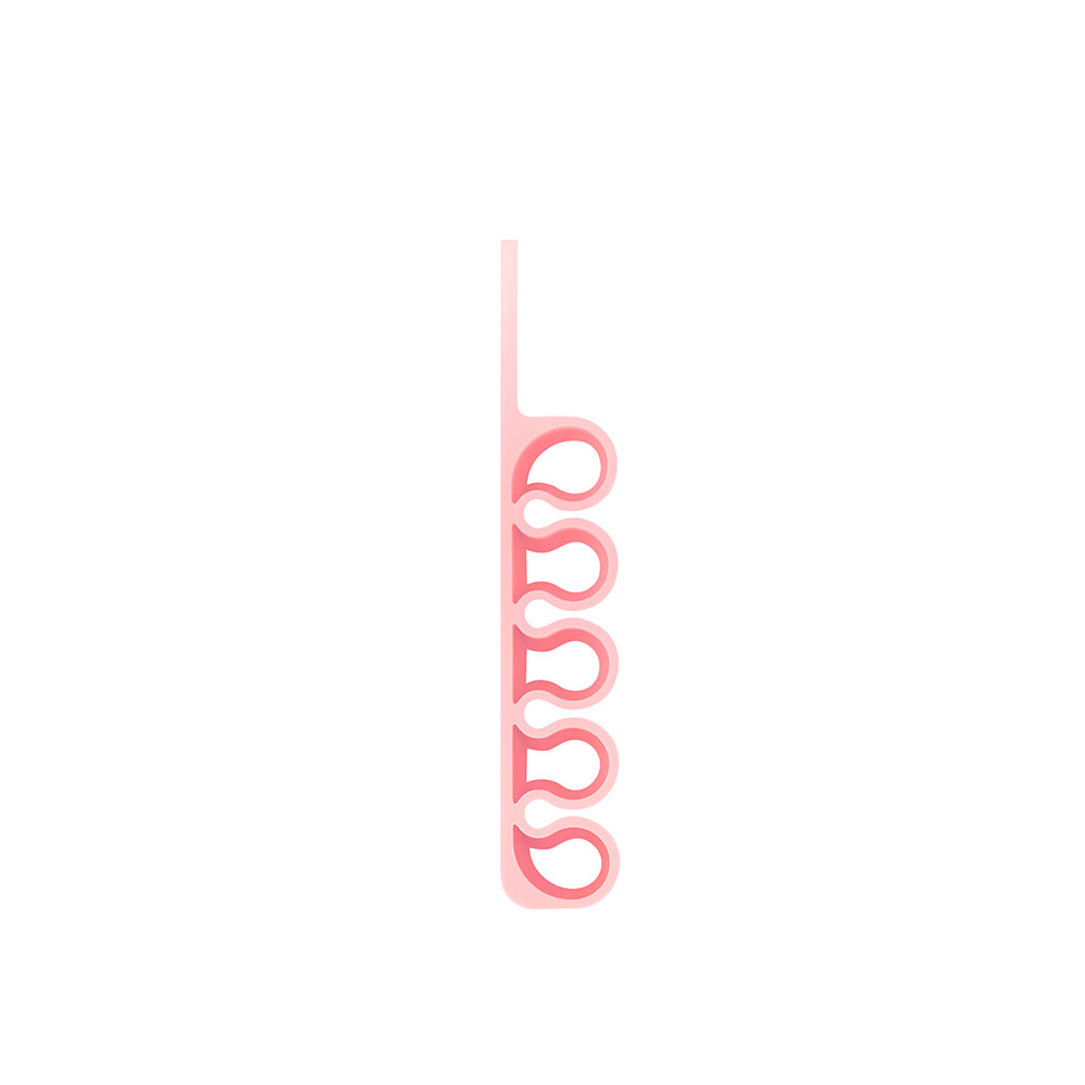 Silikona biroja organizators kabeļiem Pink Pens