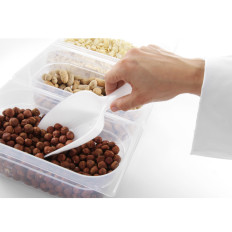 Sklenička obsahuje 0,25 l polypropylenu- Hendi 562017