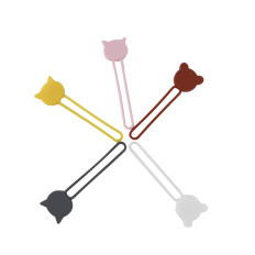 Silikon-Roller-Organizer-Kabel-Kabel gelb