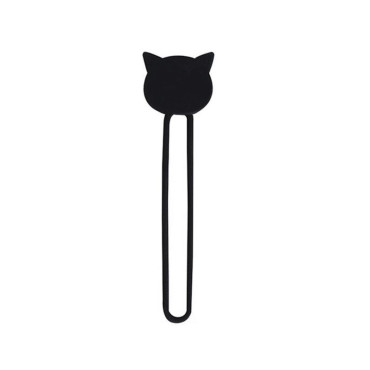 Cabo de cabo de organizador de rolos de silicone preto