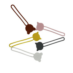 Cavo del cavo dell'organizzatore del rullo in silicone nero