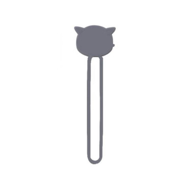 Cabo de cabo de organizador de rolos de silicone cinza