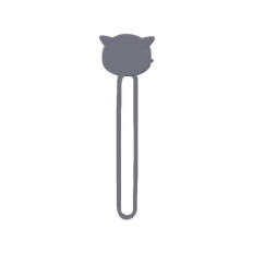 Cabo de cabo de organizador de rolos de silicone cinza