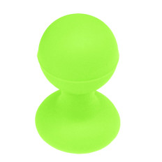 Poignée de silicone pour un téléphone avec une ventouse avec une tête verte ronde