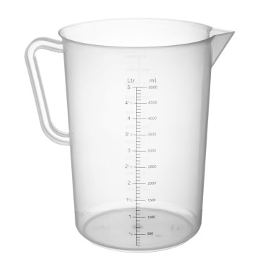 Dagligvarer scoop med en bunke med 5 l polypropylen - Hendi 567500