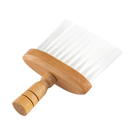 Spazzola da Parrucchiere Puck Collo con Setole Bianche
