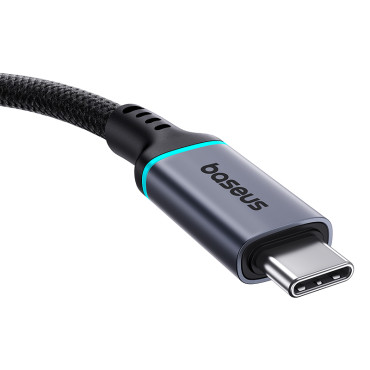 USB-C 10Gbps kabeļa pagarinājuma kabelis 0.5m Black