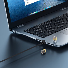 Câble de réseau mince rapide RJ45 Cat. 7 10 Gbps 2m Noir