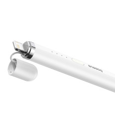 Stylus pisalo za iPad z aktivnim nadomestnim namigom gladko pisanje 2 + USB-kabel bel