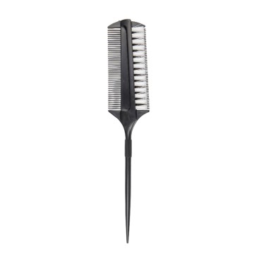 Brush for applying paints with a comb d-04 — front view