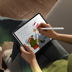 Stylus stylus till iPad med aktivt ersättningsspets smidig skrivning 2 + USB-A-kabelvit