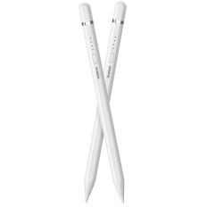 Stylus stylus till iPad med aktivt ersättningsspets smidig skrivning 2 + USB-A-kabelvit