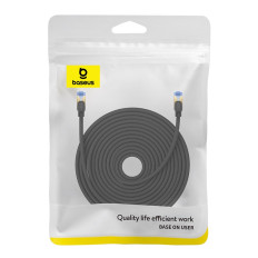 Brzi mrežni kabel LAN RJ45 Cat.7 10Gbps pleteni 25m crno