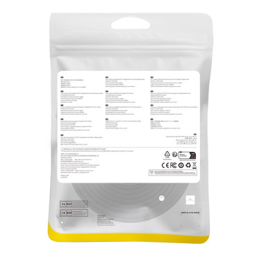 Rychlé síťové kabelové LAN RJ45 CAT.7 10Gbps pletené 15m černé