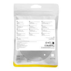 Greitas tinklo kabelis LAN RJ45 CAT.7 10GBPS plinta 15m juoda