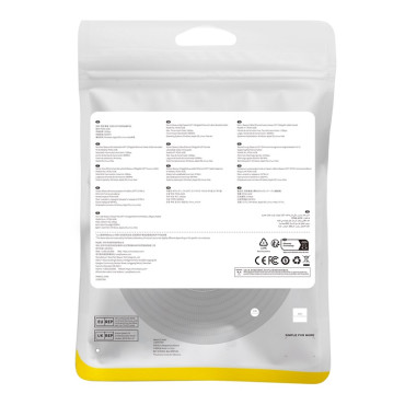 Greitas tinklo kabelis LAN RJ45 CAT.7 10GBPS pintas 10m juoda