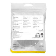 Ātrais tīkla kabelis LAN RJ45 CAT.7 10Gbps cietlodēšana 8m melns