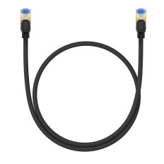 Rýchly sieťový kábel LAN RJ45 CAT.7 10GBOPT 0.5m Čierna