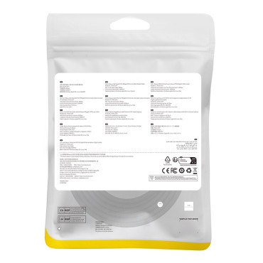 Cabo de rede rápido LAN RJ45 Cat.8 40Gbps trançados 3m preto