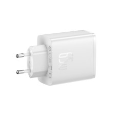 GAN CUBE PRO 65W 2X USB-C USB-A Cadeira Branca