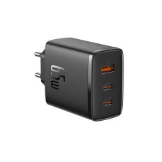 GAN CUBE PRO 65W 2X USB-C USB-A Network Oplader