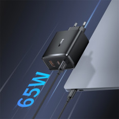 Gan Cube PRO 65W 2x USB-C USB-Omrežni polnilnik
