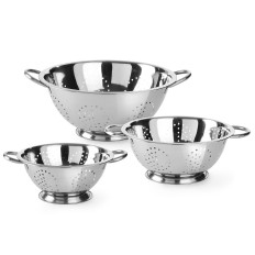 Passoire en acier inoxydable Kitchen Line Ø 240 mm - Hendi 535103