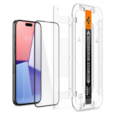 Tempered glass Glas.tr EZ Fit FC on iPhone 15 Pro Max Black