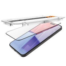 Tempered glass Glas.tr EZ Fit FC on iPhone 15 Pro Max Black
