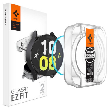 Kaljeno steklo glas.tr EZ Fit na Samsung Galaxy Watch 6 44mm - Set 2 kos.